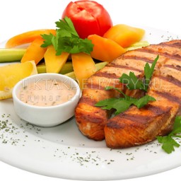 Стейк из семги