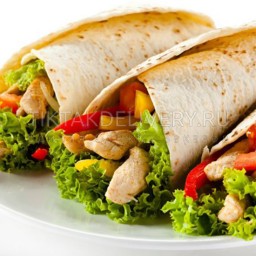 Буррито с курицей