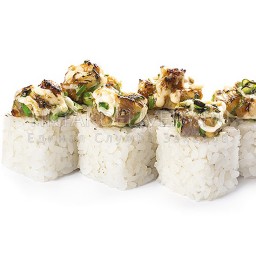 Ролл горячий "Такора с лососем"