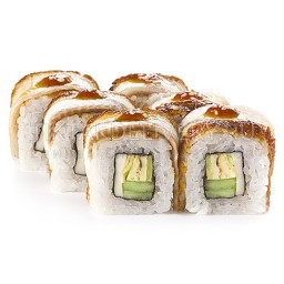 Ролл "Угорь и омлет"