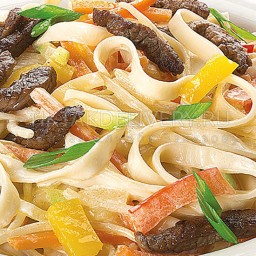 Лапша с говядиной по-японски