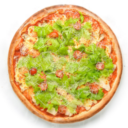 Пицца "Цезарь с курицей"