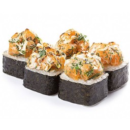 Ролл горячий "Камерун с лососем"