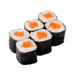 Ролл с лососем